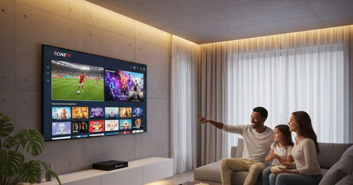 CineTV+ disponible en televisión, teléfono y tablet